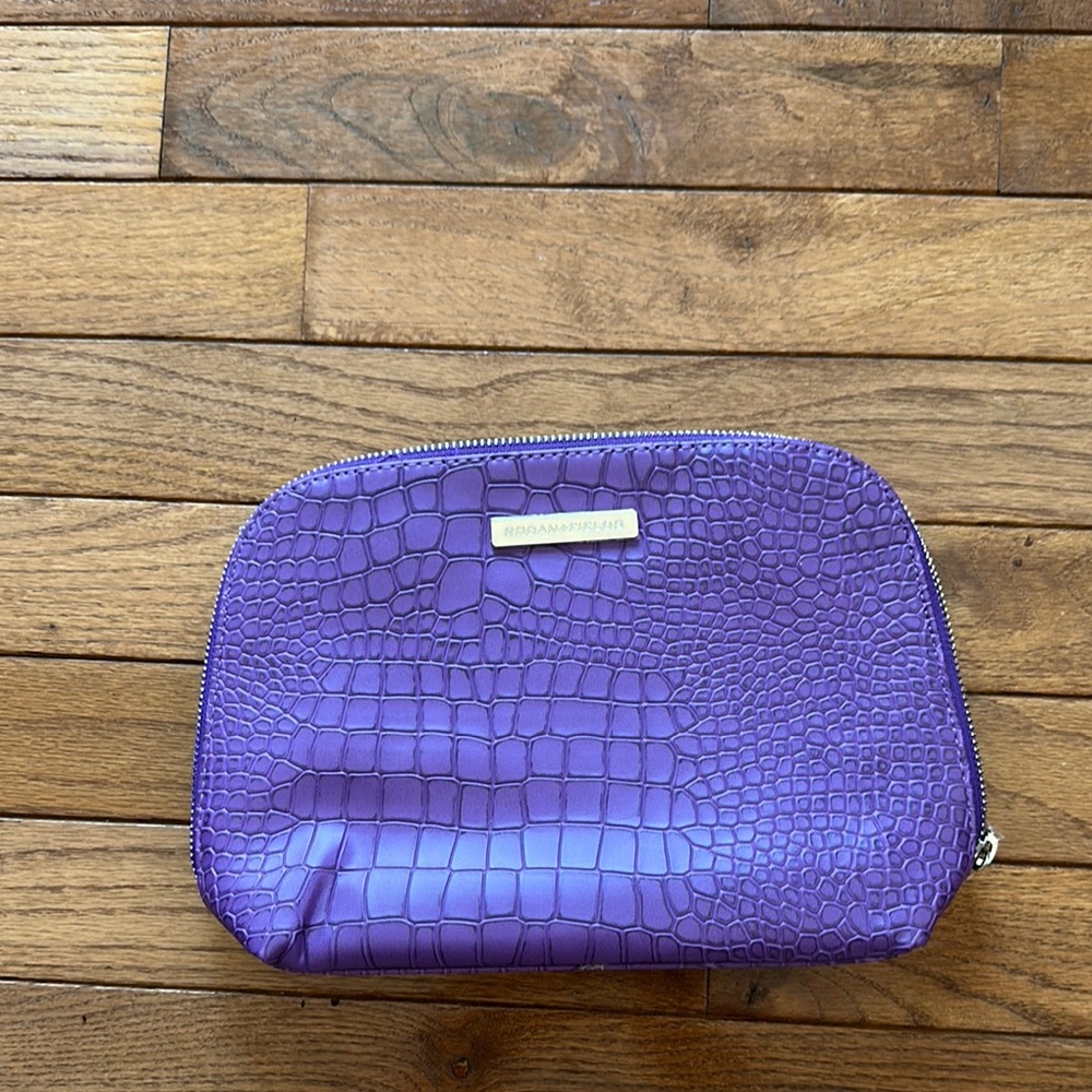 Purple Crocodile-Embossed Women Bag - Picture 1 of 6